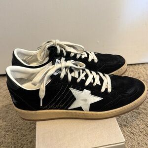 Golden Goose Ball Star Low Top Suede Sneaker
